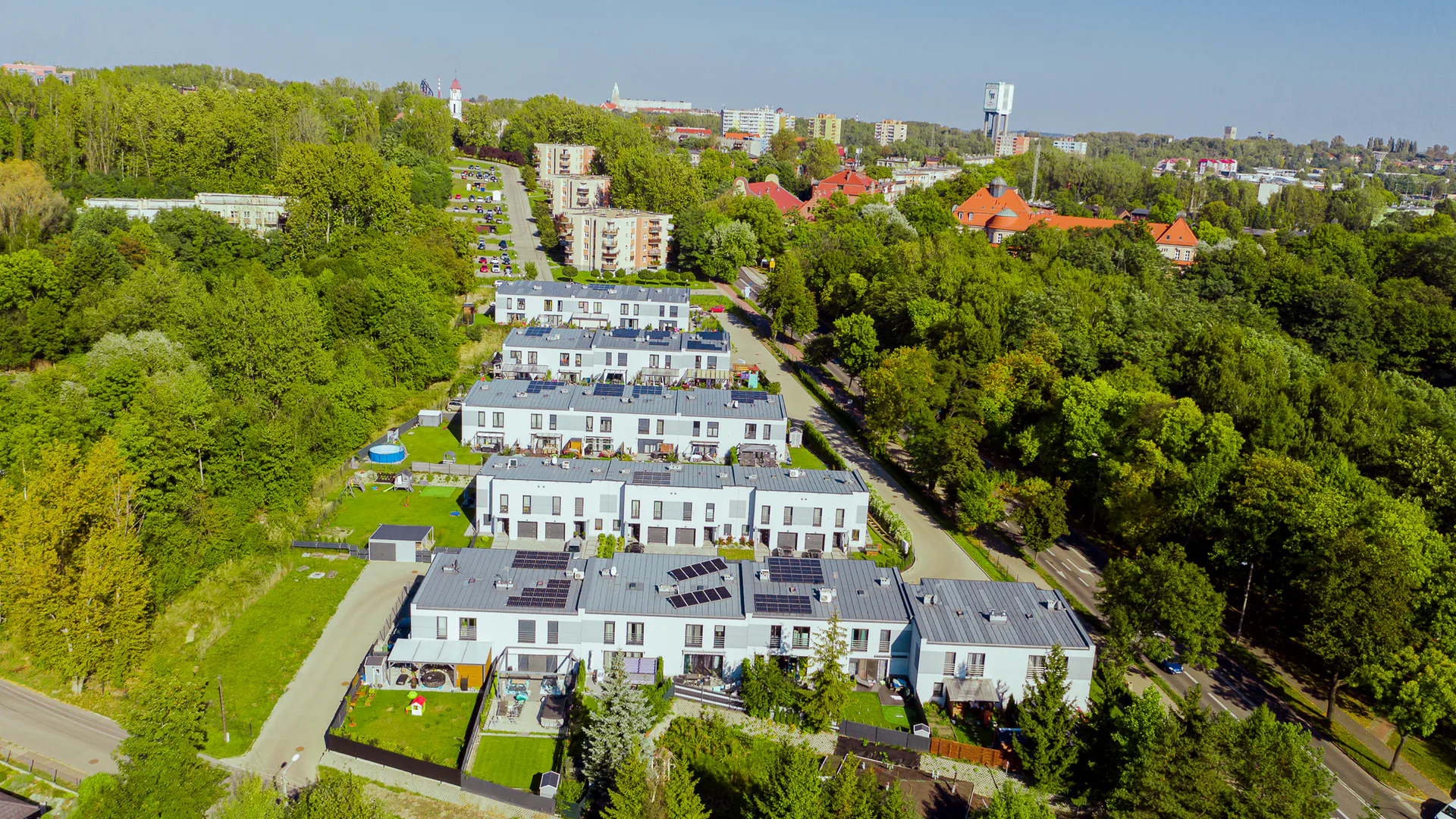 Niska — widok inwestycji z lotu ptaka