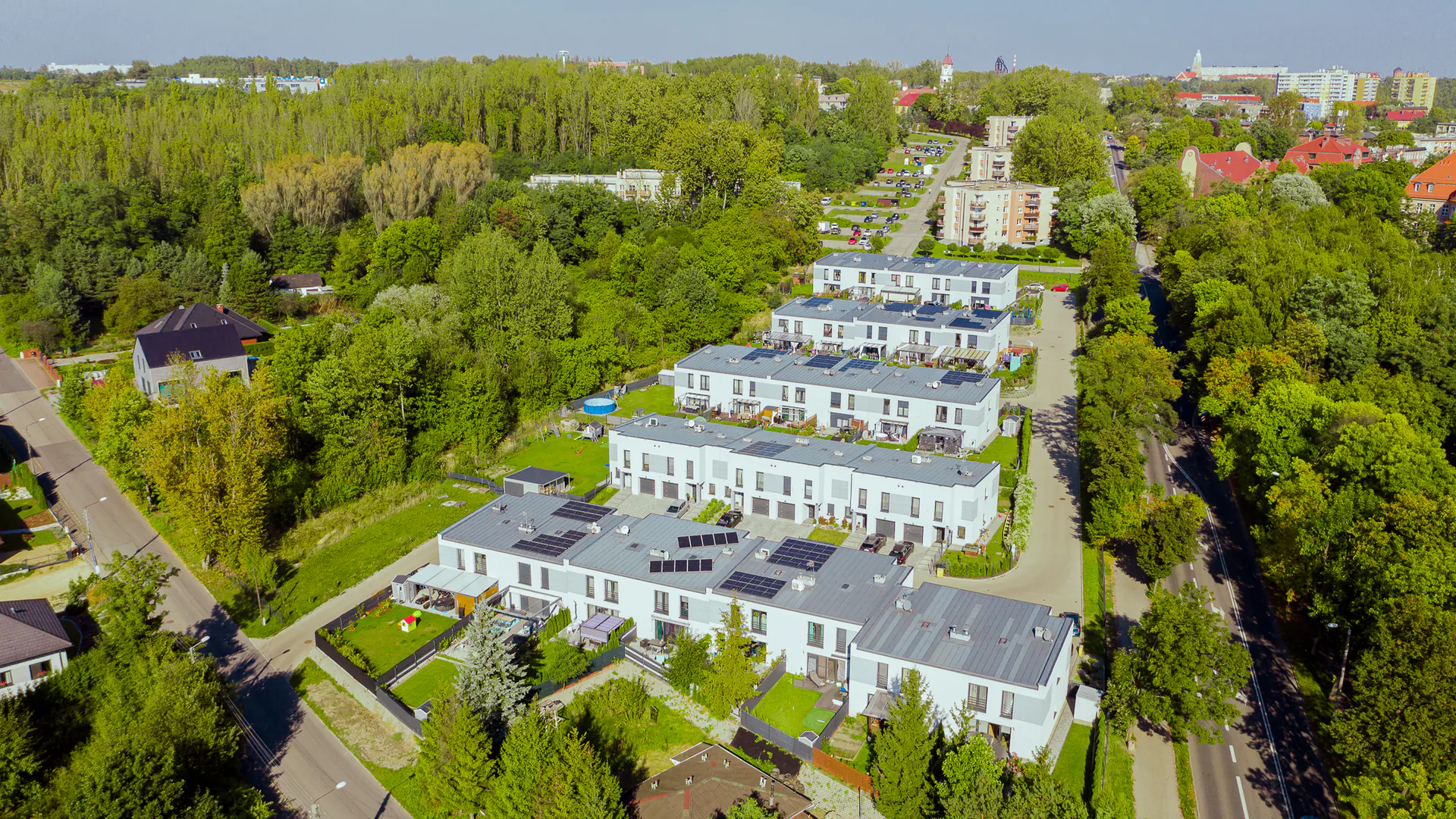 Niska — widok inwestycji z lotu ptaka