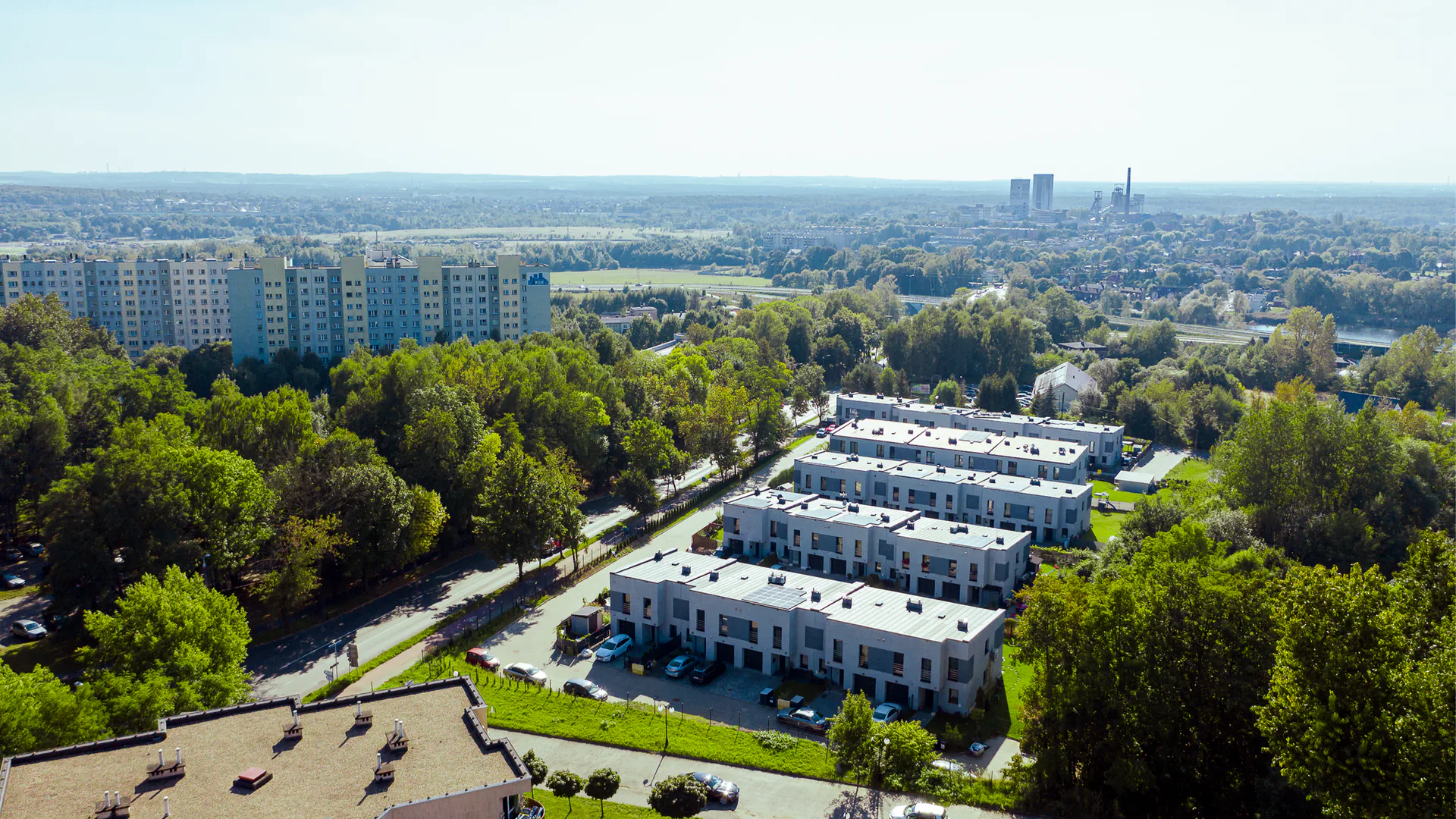 Niska — widok inwestycji z lotu ptaka
