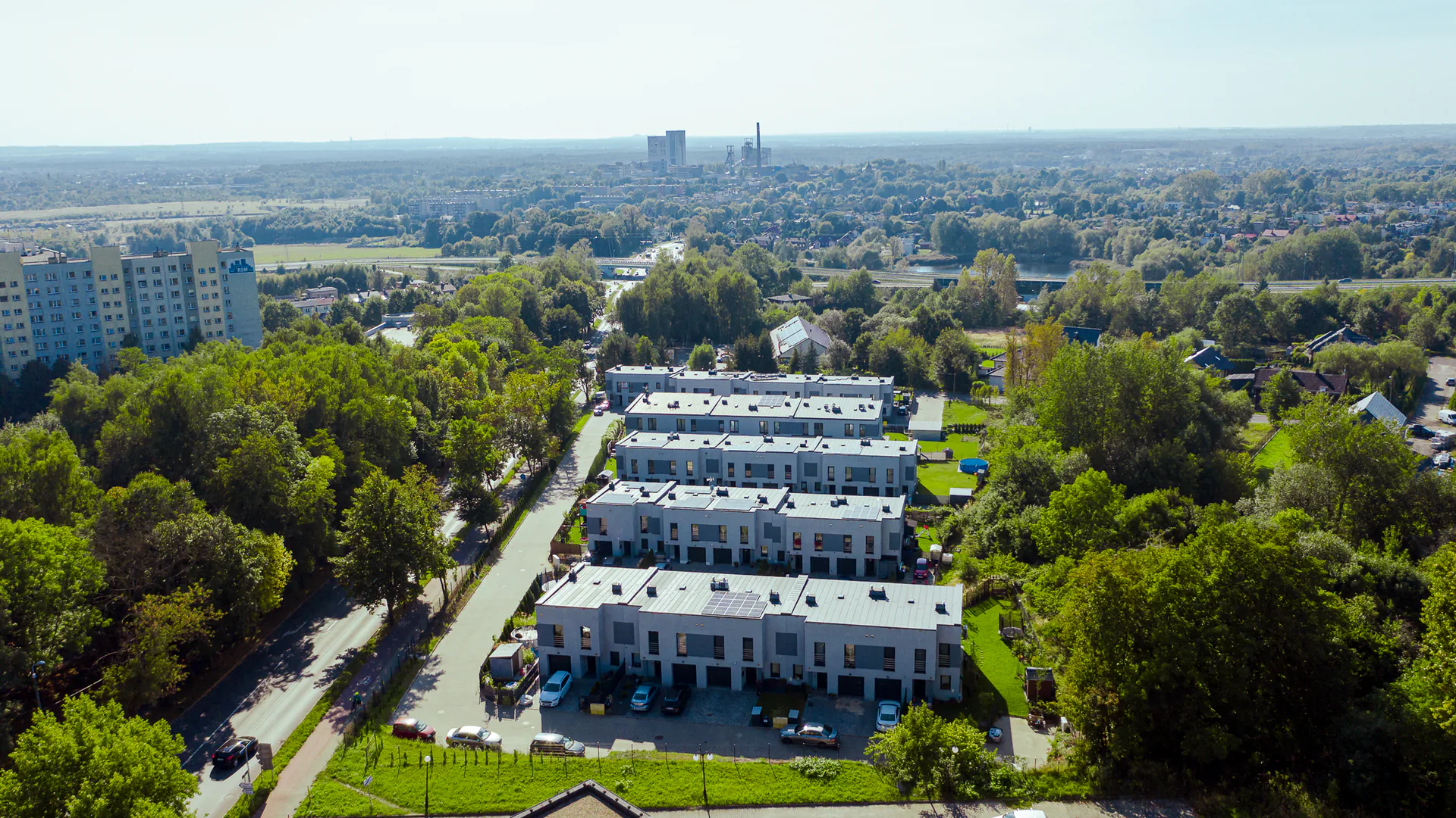 Niska — widok inwestycji z lotu ptaka
